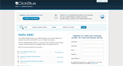 Desktop Screenshot of clickblue.us
